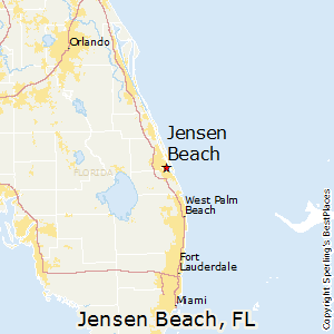 Jensen_Beach,Florida Map