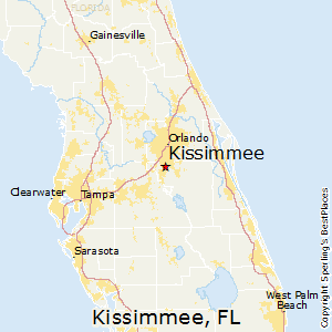 Kissimmee,Florida Map