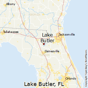 Lake_Butler,Florida Map