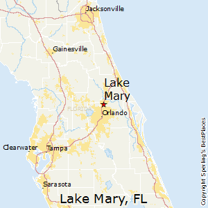 Lake_Mary,Florida Map