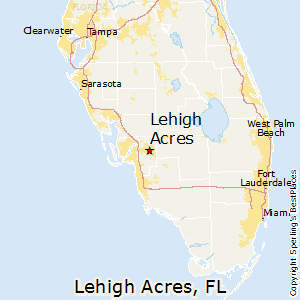 Lehigh_Acres,Florida Map