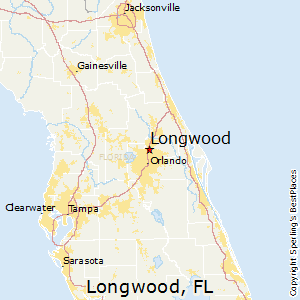 Longwood,Florida Map