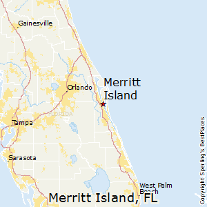 Merritt_Island,Florida Map