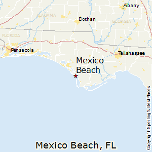 Mexico_Beach,Florida Map