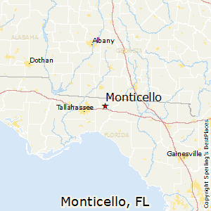 monticello florida map fl bestplaces city