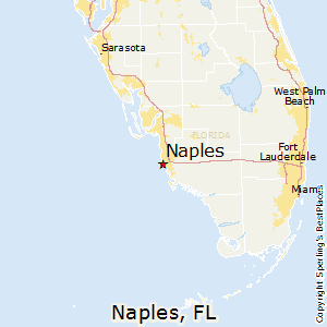 Naples,Florida Map