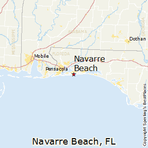 map of navarre beach Navarre Beach Florida Economy map of navarre beach