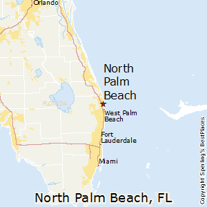 North_Palm_Beach,Florida Map