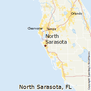 North_Sarasota,Florida Map