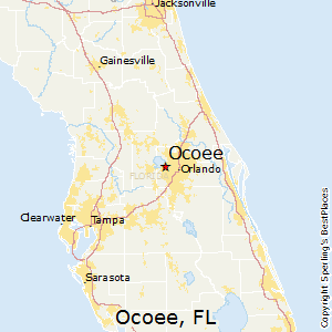 Comparison: Ocoee, Florida   Hunters Creek, Florida