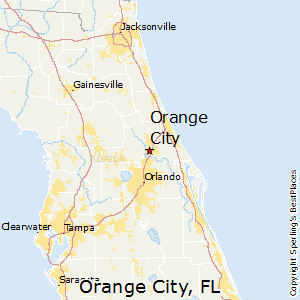 orange city fl map Orange City Florida Cost Of Living orange city fl map