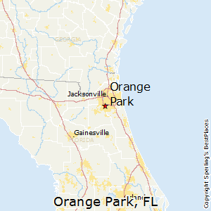 Orange_Park,Florida Map