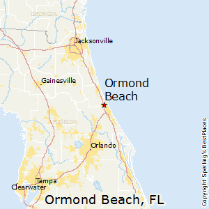 Ormond_Beach,Florida Map