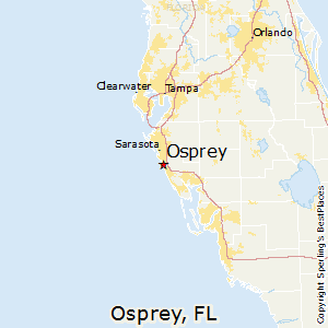 Osprey,Florida Map