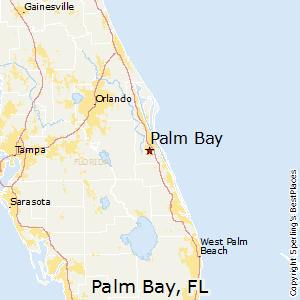 Palm_Bay,Florida Map