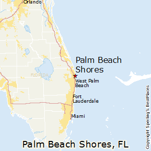Map Of Palm Beach Shores Florida Palm Beach Shores, Florida Crime