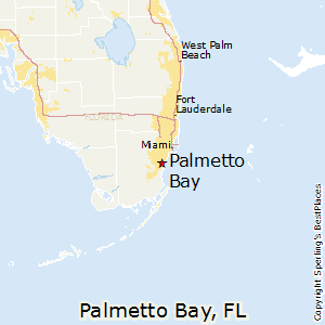 Palmetto_Bay,Florida Map