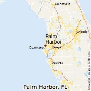 Palm_Harbor,Florida Map