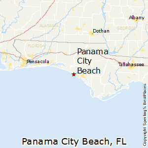 Panama_City_Beach,Florida Map
