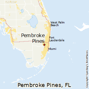 Map Of Pembroke Pines Florida Best Places to Live in Pembroke Pines, Florida