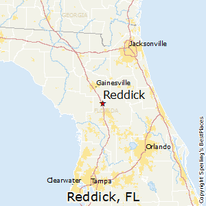 Comparison: Reddick, Florida   Gainesville, Florida