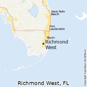 Richmond_West,Florida Map