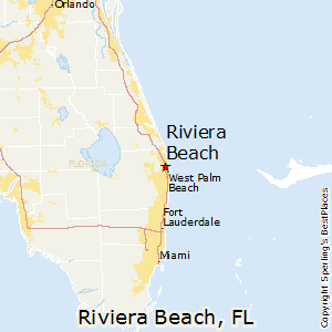 Riviera_Beach,Florida Map