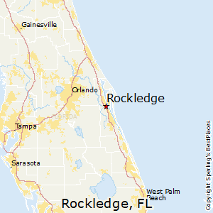 Rockledge,Florida Map