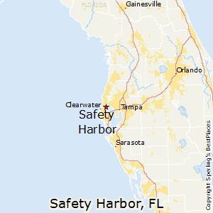 Safety Harbour Florida Map Best Places to Live in Safety Harbor, Florida