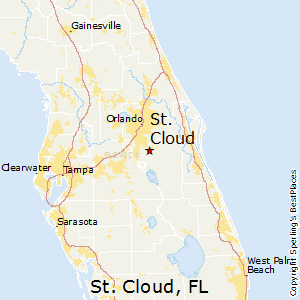 Saint Cloud Florida Map 2018