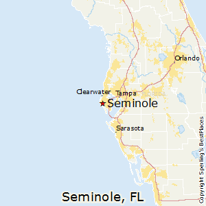 Map Seminole Florida 2018