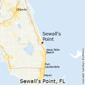 Sewall's_Point,Florida Map