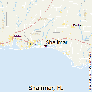 Shalimar Florida Map 2018