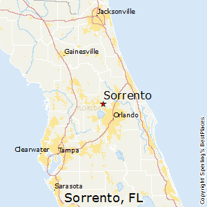 Sorrento,Florida Map