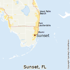 Sunset Beach Florida Map