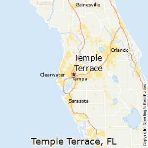 Temple_Terrace,Florida Map