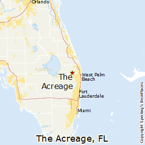 The_Acreage,Florida Map