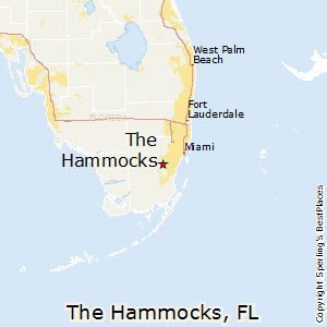The_Hammocks,Florida Map