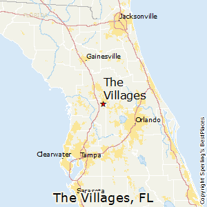 Best Places To Live In The Villages Florida