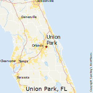 Union_Park,Florida Map