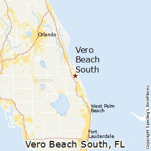 Vero_Beach_South,Florida Map