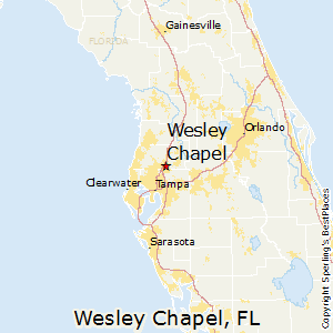 Wesley_Chapel,Florida Map