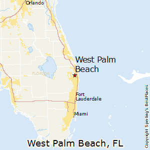 West_Palm_Beach,Florida Map