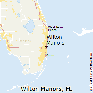 Map Of Wilton Manors Florida