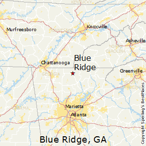 Blue_Ridge,Georgia Map