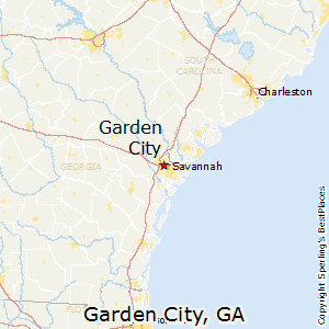 Garden_City,Georgia Map