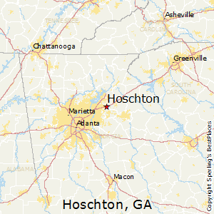 Hoschton,Georgia Map
