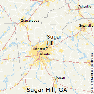 Sugar_Hill,Georgia Map