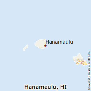 Rankings in Hanamaulu, Hawaii