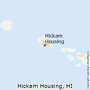 Hickam_Housing,Hawaii Map